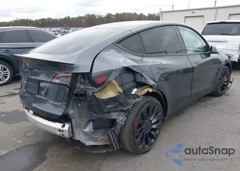 2023 Tesla Model Y Performance Dual Motor All-Wheel Drive from USA, damaged, VIN 7SAYGDEF1PF833369